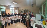 بازدید نمایندگان آزمایشگاه مرجع سلامت از آزمایشگاه مرکز جامع سلامت کن